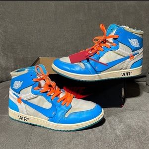 Off White x Air Jordan 1 Retro High OG UNC